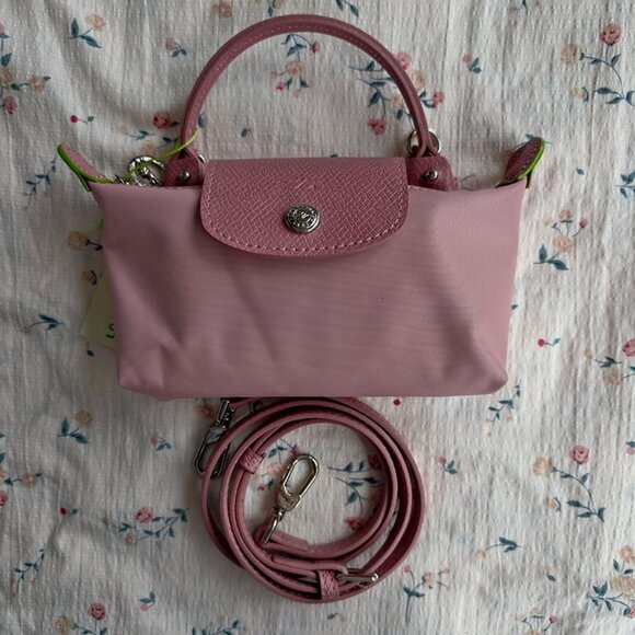 Longchamp Pink Mini Crossbody Bag - Picture 1 of 5